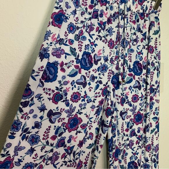 Joie Wide Leg Floral Pants NWT - Picture 4 of 13